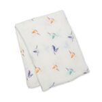 LJ147-HummingbirdsBambooSwaddle-folded.jpg